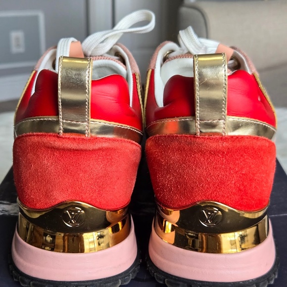 Louis Vuitton Suede Calfskin Run Away Sneakers - Picture 3 of 7